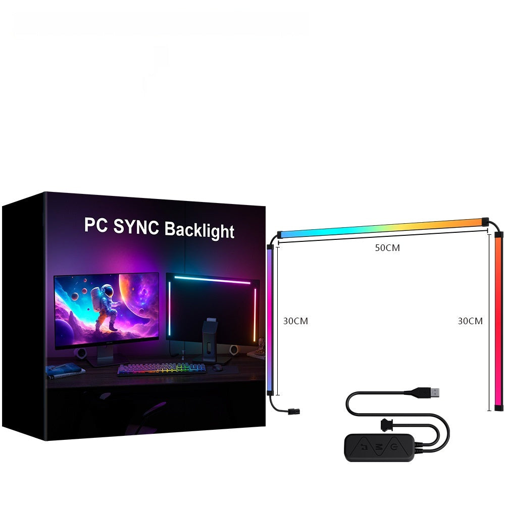 Faretto LED Reattivo al Suono - Effetto Acqua Fluente con Colori Magici che Seguono la Musica