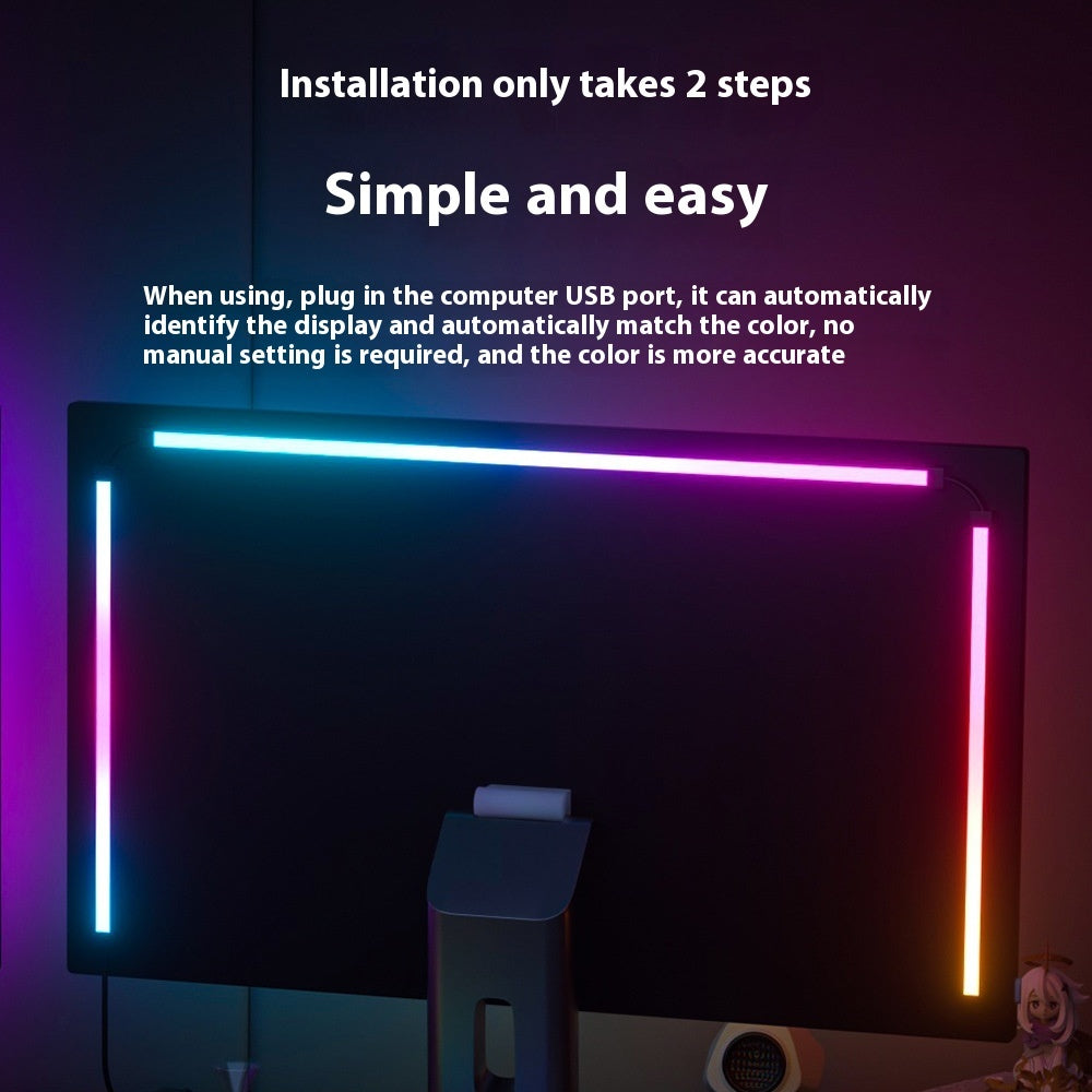 Faretto LED Reattivo al Suono - Effetto Acqua Fluente con Colori Magici che Seguono la Musica